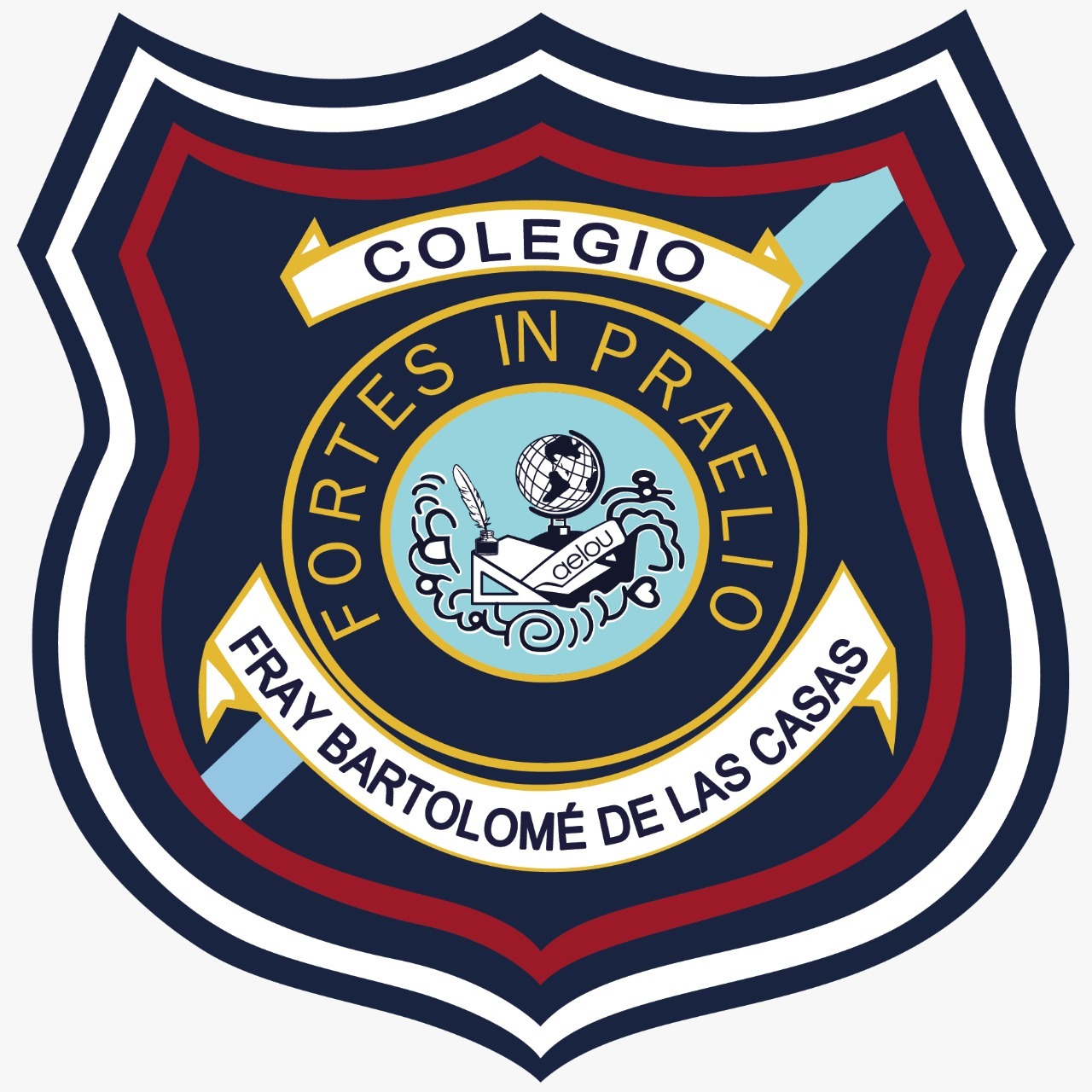 Escudo Colegio Fray Bartolomé de las Casas